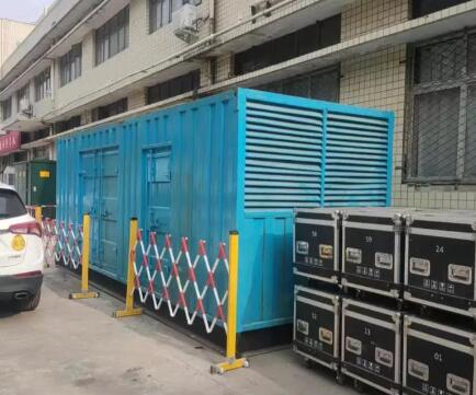 贺州静音发电机租赁